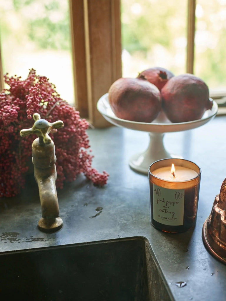 Candle Pink Pepper & Nutmeg-Acces interiør-Plum & Ashby-Aandahls