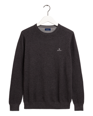 Cotton Pique Crew-Genser-Gant-Aandahls