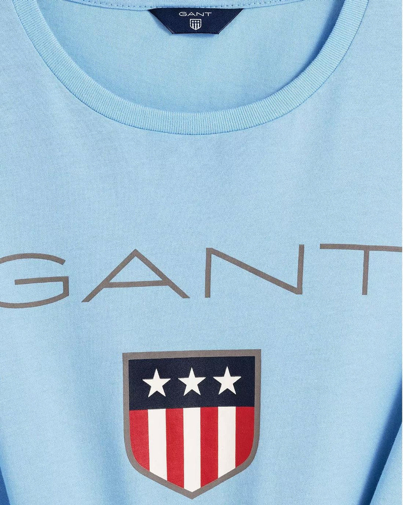 GANT SHIELD SS T-SHIRT-T-shirt-Gant-Aandahls