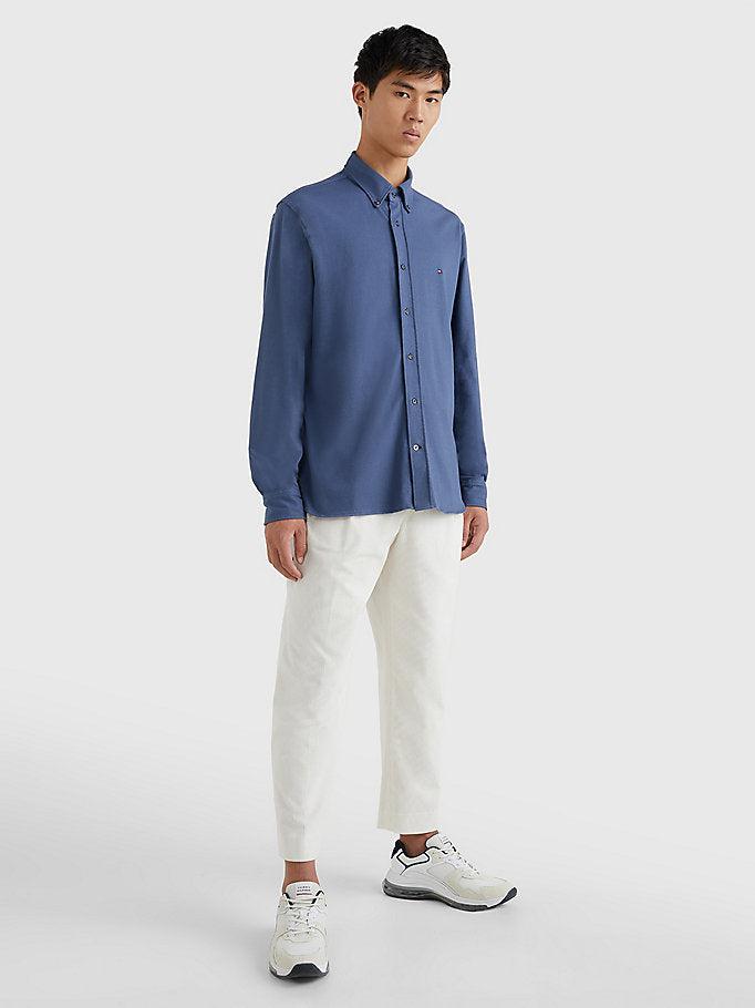 Garment dyed Pique shirt-Skjorte-Tommy Hilfiger-Aandahls