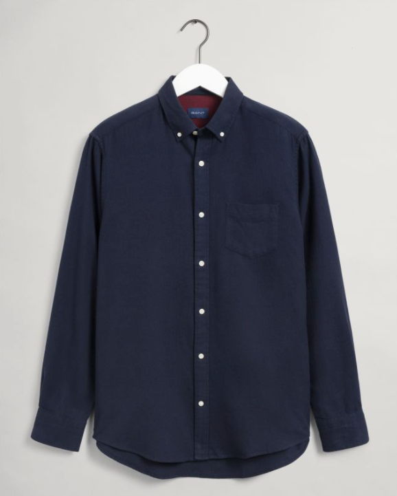 Herringbone Reg Flannel-Skjorte-Gant-Aandahls