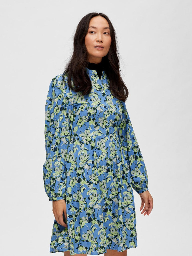 Jana Short shirt dress-Kjole-Selected Femme-Aandahls