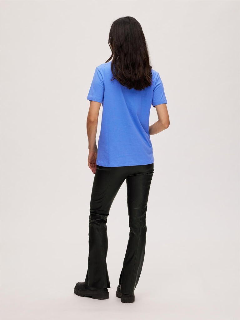 Myessential o-neck tee-T-skjorter-Selected Femme-Aandahls