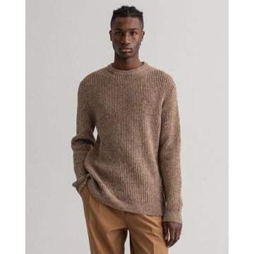 Neps Rib C-neck-Genser-Gant-Aandahls