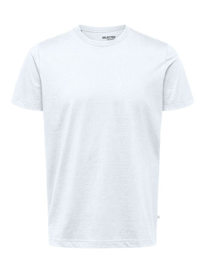 Norman o-neck tee-T-shirts-Selected Homme-Aandahls