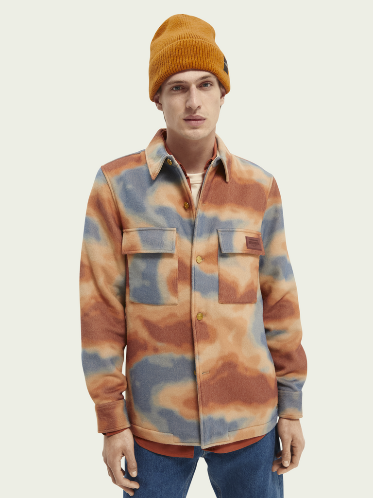Printed Overshirt-Jakke-Scotch & Soda-Aandahls