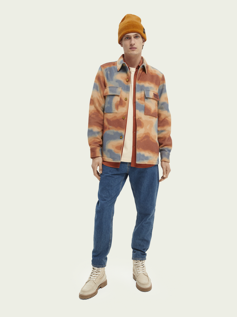 Printed Overshirt-Jakke-Scotch & Soda-Aandahls