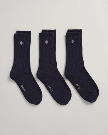 SPORT SOCKS 3-PACK-Accessories-Gant-Aandahls