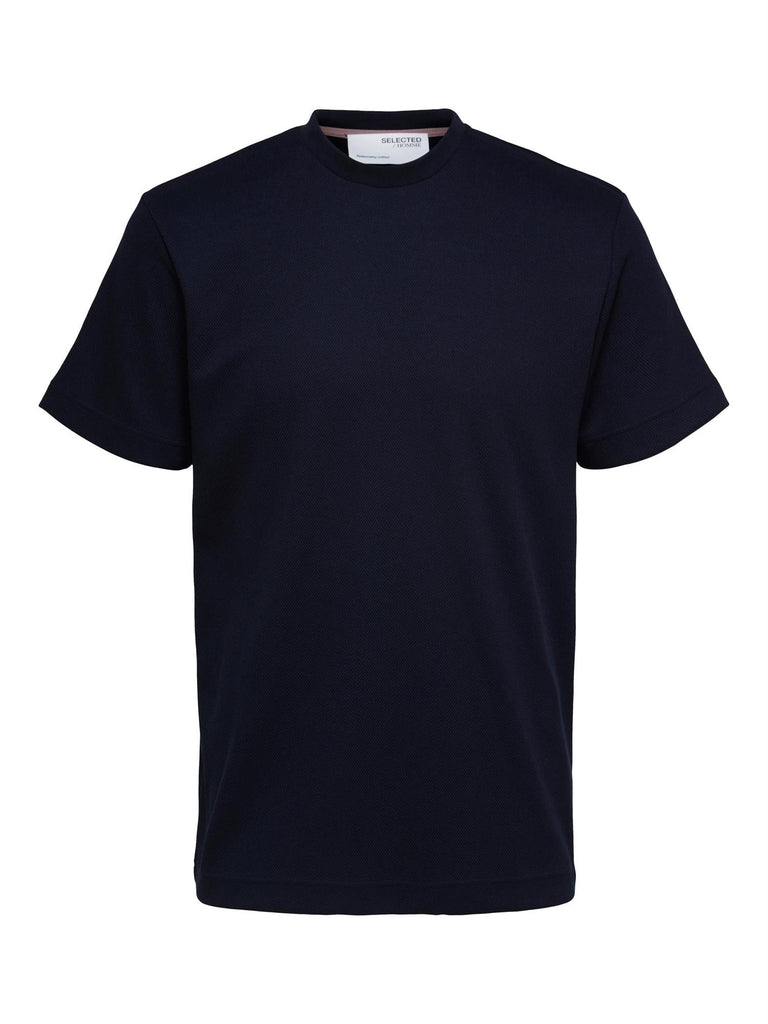 Slheshan Ss O-neck Tee B-T-skjorter-Selected Homme-Aandahls