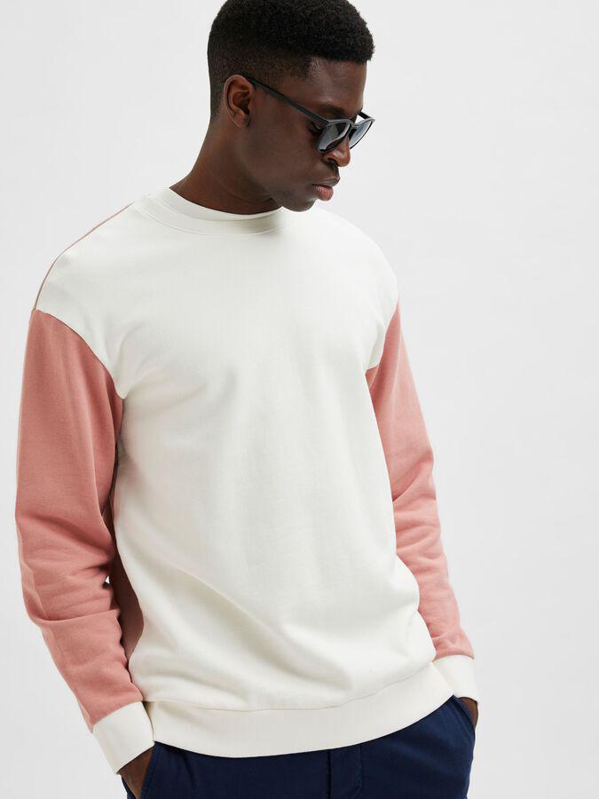 Slhrelaxdominic Crew Neck Sweat-Genser-Selected Homme-Aandahls