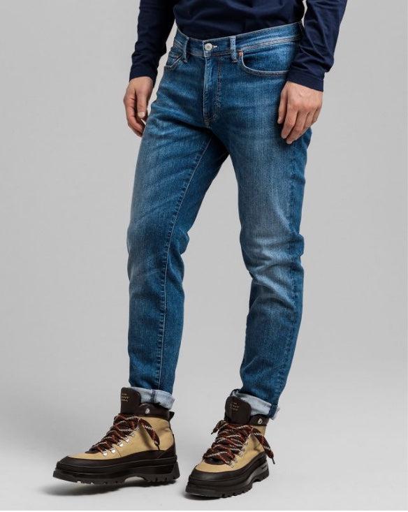 Slim Active- Recover Jeans-Jeans-Gant-Aandahls