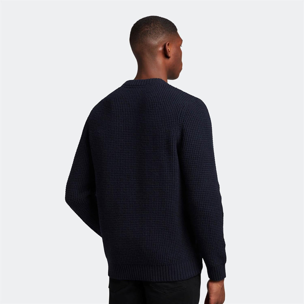 Thermal Stitch Jumper-Genser-Lyle & Scott-Aandahls