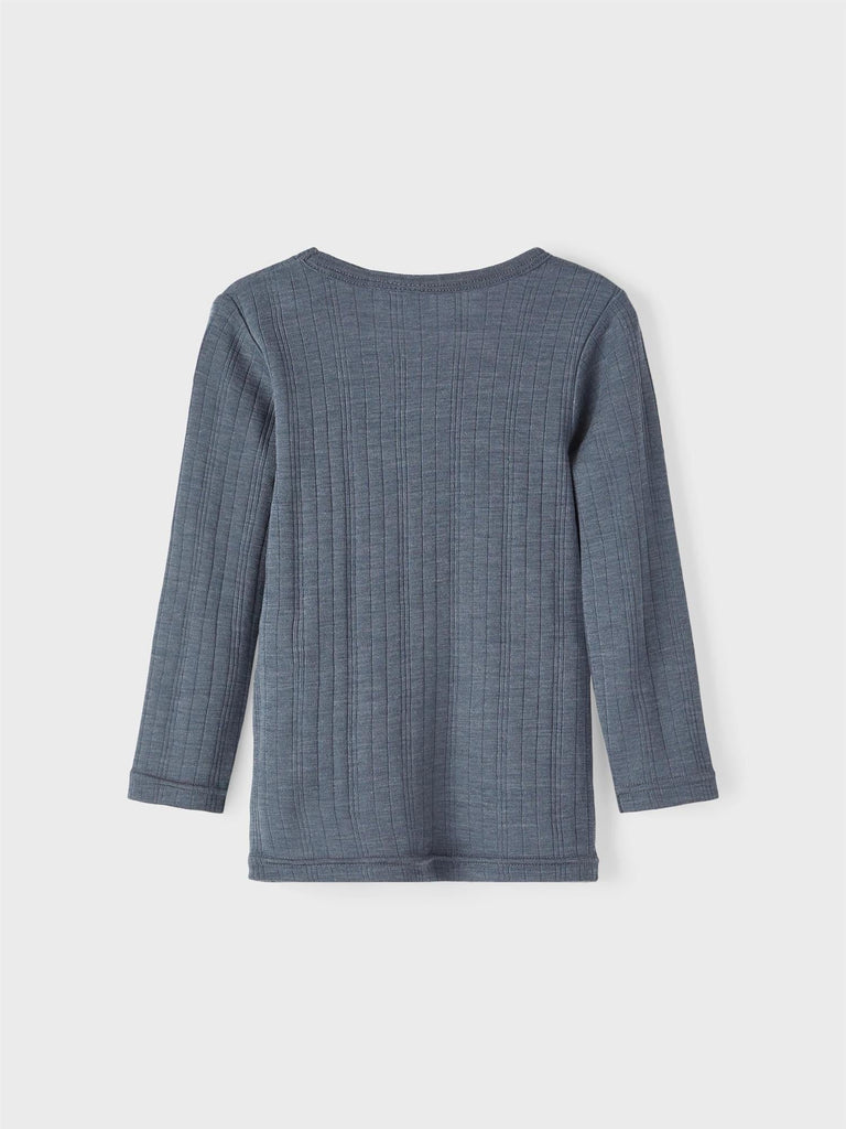 Wang Wool Needle Ls Top Noos XXII-Ullklær barn-Name it-Aandahls