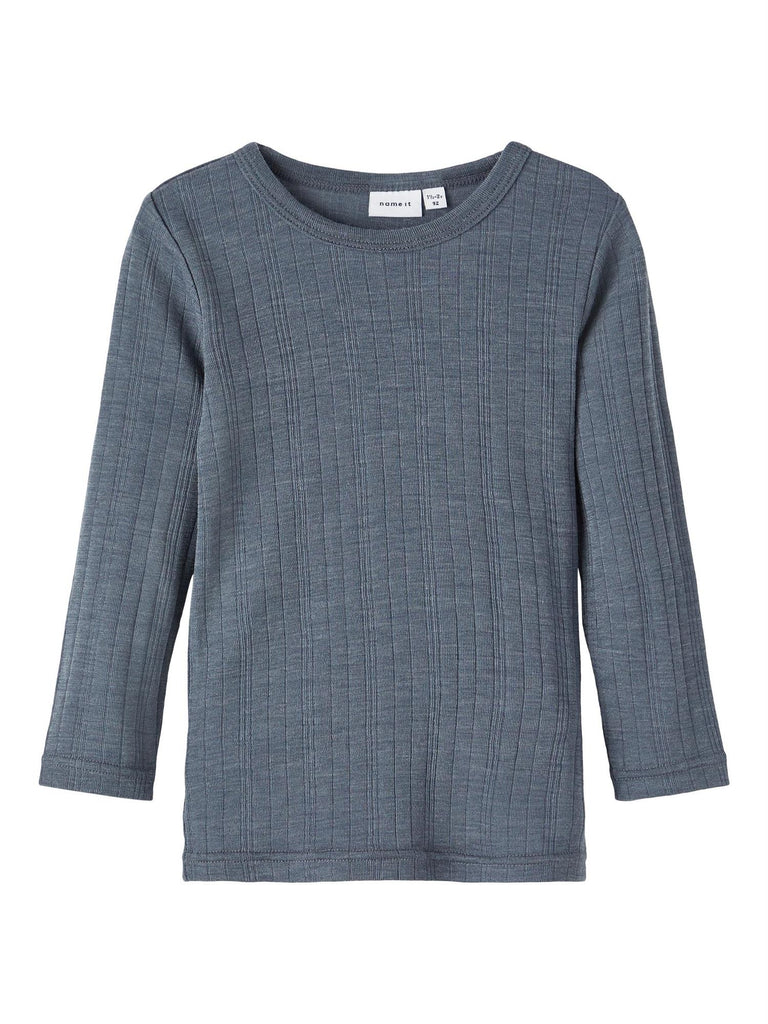 Wang Wool Needle Ls Top Noos XXII-Ullklær barn-Name it-Aandahls