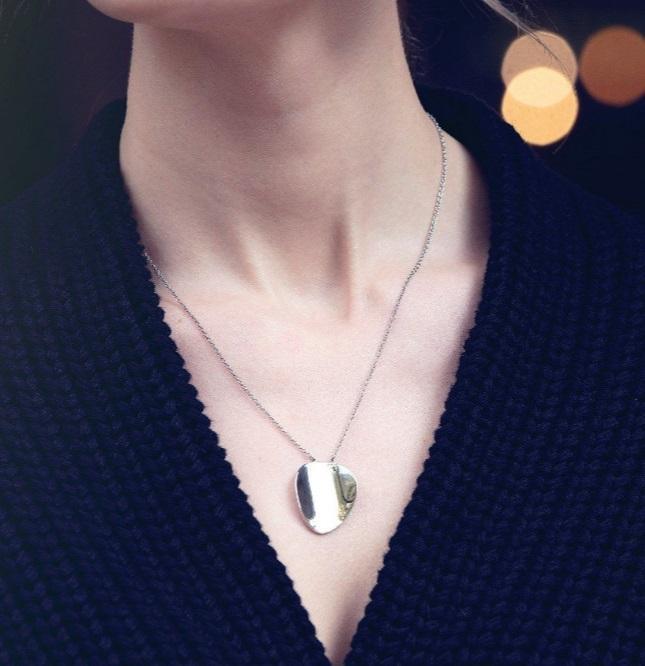 Pebble Necklace Short-Edblad-Aandahls