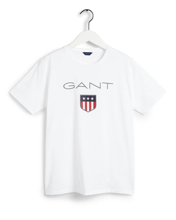 gant shield logo t-shirt-Gant-Aandahls