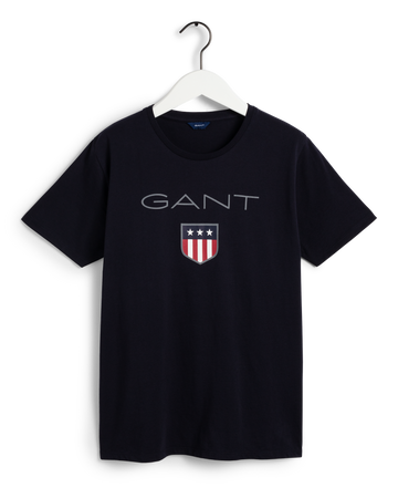 gant shield logo t-shirt-T-shirt-Gant-Aandahls