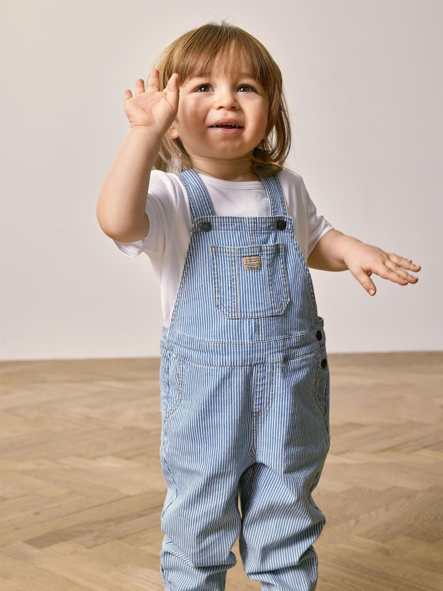 Ben Tapered Denim Overall-Bukser-Name it-Aandahls