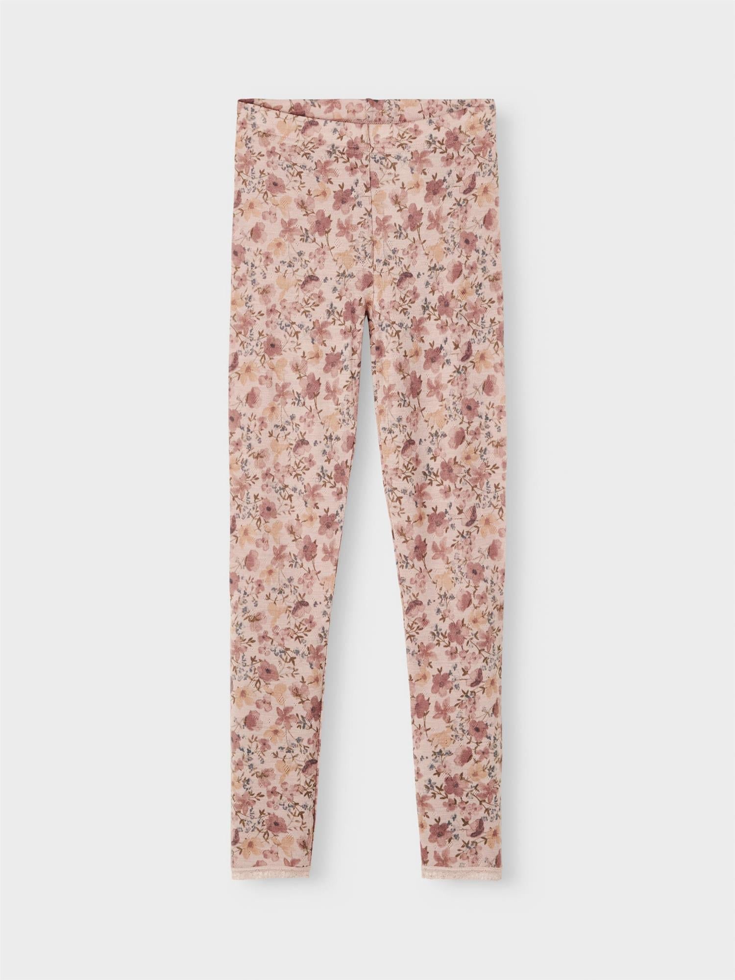 Wang Wool Needle Legging-Ullklær barn-Name it-Aandahls